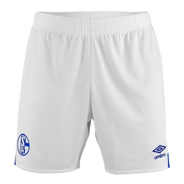 Pantalon Football Schalke 04 Domicile 2018-19 Blanc